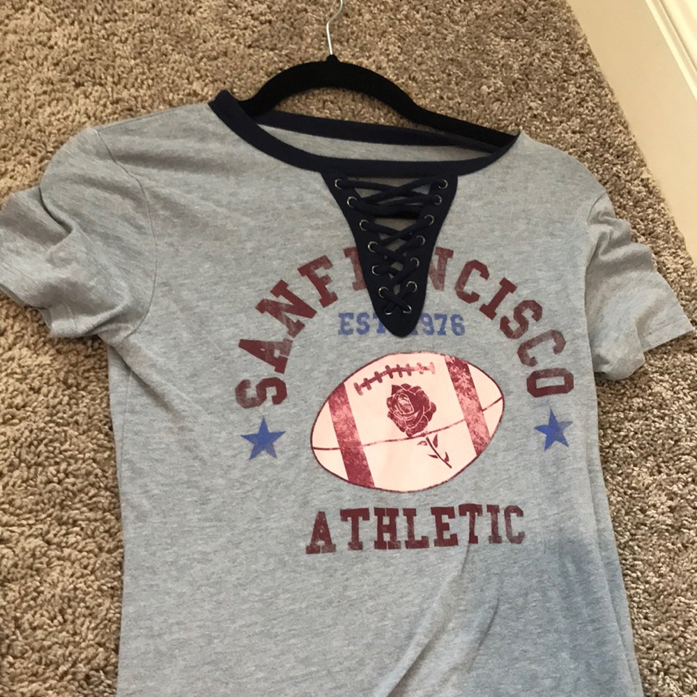 Light blue T-shirt